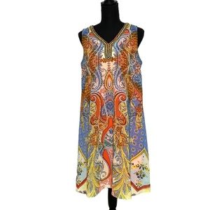 Studio One Boho A-Line Sleeveless Mini Dress 10